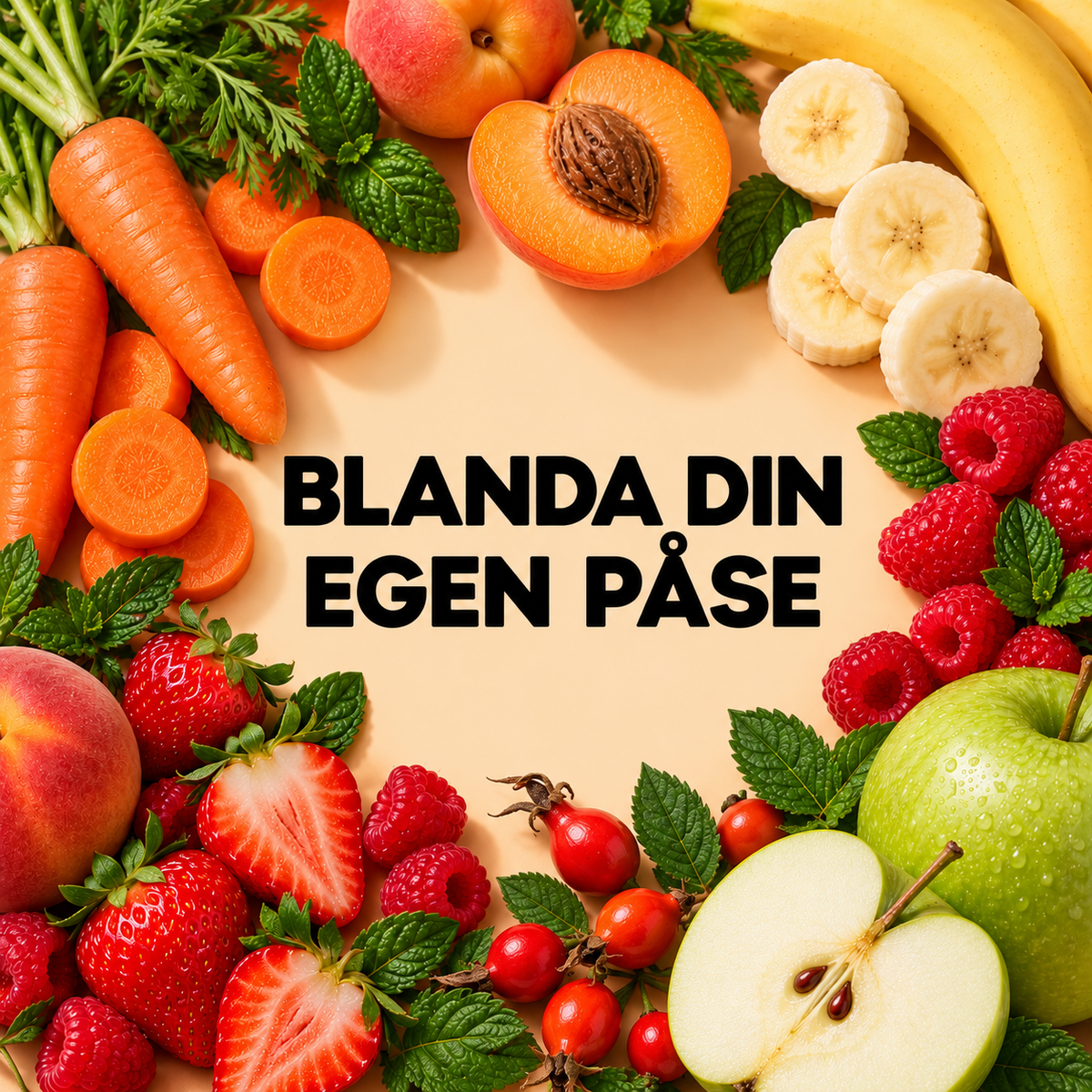 BLANDA EGEN GODISPÅSE